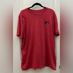 Costa-Born On the Water-Del Mar Men’s SS Tee Shirt•Red•Size XL